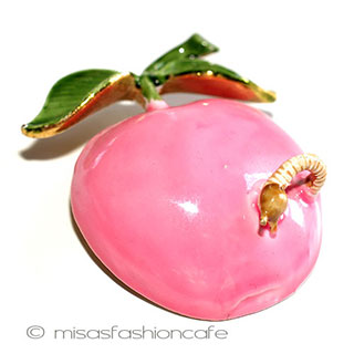 （画像用） Original by Robert　林檎 アップル　ブローチ