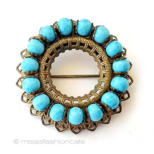 （画像用） ミリアムハスケル　刻印 アートガラスのリース