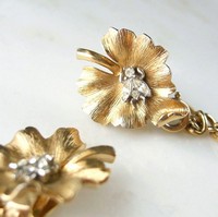 （画像用） クラウンTrifari ２wayブローチセット