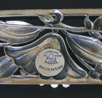 （画像用） スターリングシルバー Coro　お花ブローチ