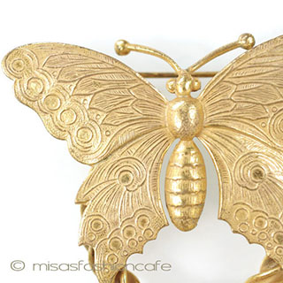 （画像用） Miriam Haskell ミリアムハスケル ブローチ