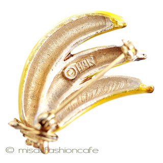 （画像用） HAR　バナナ　ブローチ