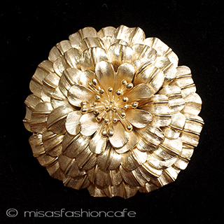 （画像用） Ｔｒｉｆａｒｉ　 トリファリ マリーゴールド　ブローチ