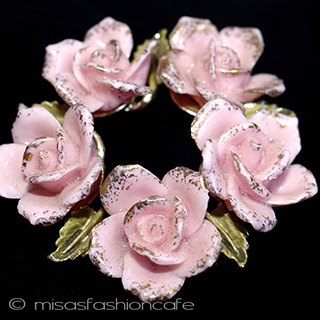 （画像用） ＣＯＲＯ　ブローチ ローズ　リース