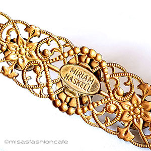 （画像用） ミリアム　ハスケル パール　ブローチ