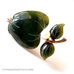 （画像用） SWOBODA　スワボダ 真珠と翡翠の林檎