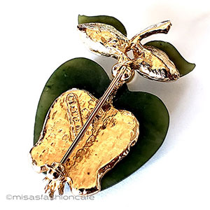 （画像用） SWOBODA　スワボダ 真珠と翡翠の林檎