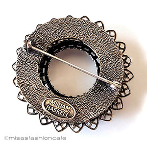 （画像用） ミリアムハスケル　刻印 バロックパール　リース