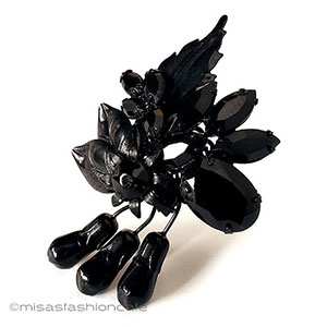 （画像用） ヴィンテージジュエリー お花ブーケ　ブローチ