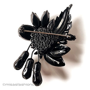 （画像用） ヴィンテージジュエリー お花ブーケ　ブローチ