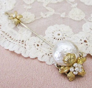 （画像用） Miriam Haskell ミリアムハスケル ブローチ