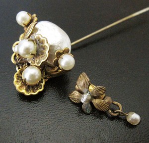 （画像用） Miriam Haskell ミリアムハスケル ブローチ