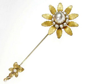 （画像用） Miriam Haskell ミリアムハスケル ブローチ