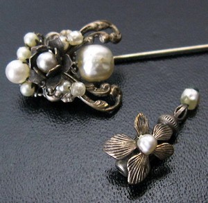 （画像用） Miriam Haskell ミリアムハスケル ブローチ