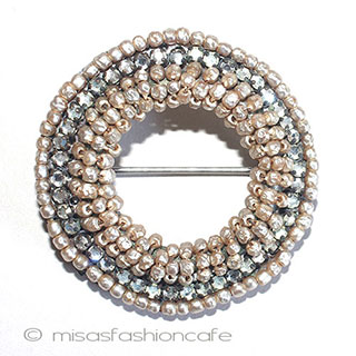 （画像用） ミリアムハスケル Haskell　ブローチ