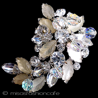 （画像用） Ｋｒａｍｅｒ　クレイマー クリスタル　ブローチ　