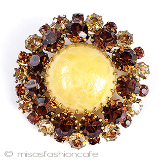 （画像用） ハニーガラス・ブローチ