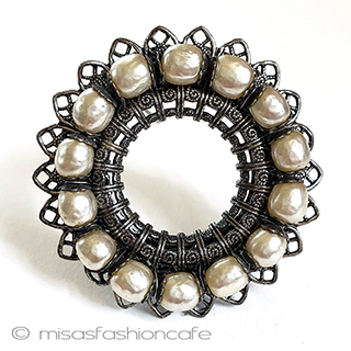 （画像用） ミリアムハスケル バロックパールブローチ