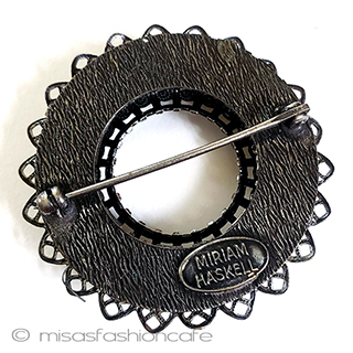 （画像用） ミリアムハスケル バロックパールブローチ