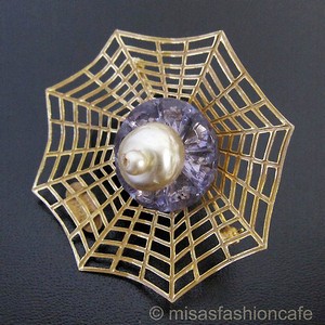 （画像用） Miriam Haskell ミリアムハスケル ブローチ