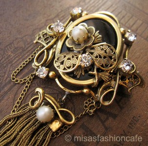（画像用） アンティーク ブローチ兼ペンダント