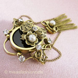 （画像用） アンティーク ブローチ兼ペンダント