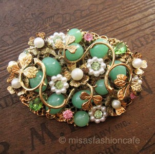 （画像用） Coro コロ お花畑ブローチ