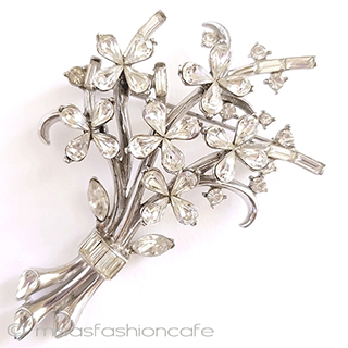 （画像用） 花ブーケブローチ1951年