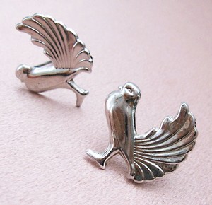 （画像用） Sterling銀製　Coro　 ブローチ　2個セット