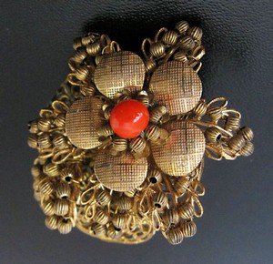 （画像用） Miriam Haskell ミリアムハスケル ブローチ