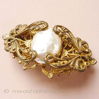 （画像用） Miriam Haskell ミリアムハスケル ブローチ