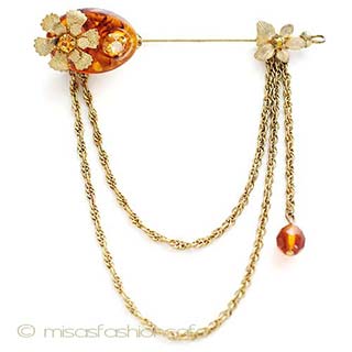 （画像用） ミリアムハスケル　 Ｈａｓｋｅｌｌ　ブローチ