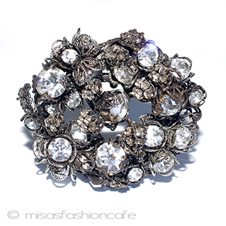 （画像用） De Mario NY　花 デマリオ　ブローチ