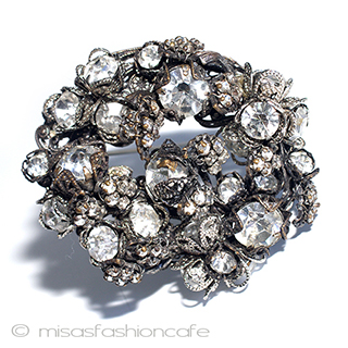 （画像用） De Mario NY　花 デマリオ　ブローチ