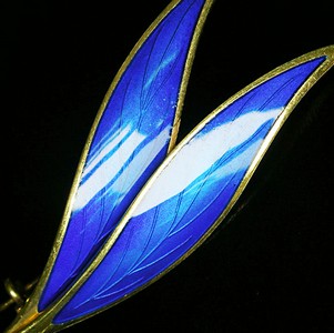 （画像用） ノルウェイ製 ブローチ SterlingSilver 銀製