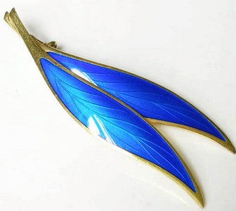 （画像用） ノルウェイ製 ブローチ SterlingSilver 銀製