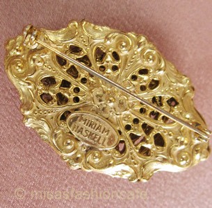 （画像用） MiriamHaskell ミリアムハスケル ブローチ