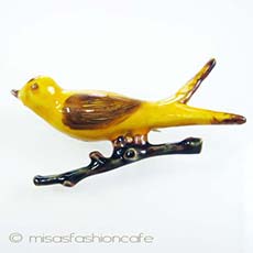 （画像用） Original By Robert ロバート 鳥ブローチ