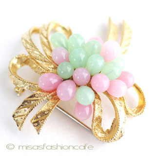 （画像用） パステルガラス・ブローチ