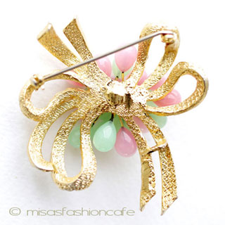 （画像用） パステルガラス・ブローチ