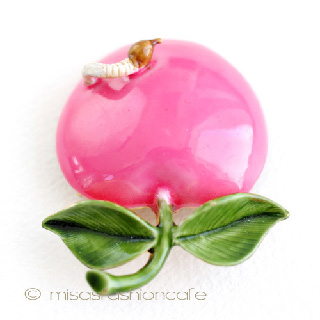 （画像用） Original By Robert　 　アップル　ブローチ