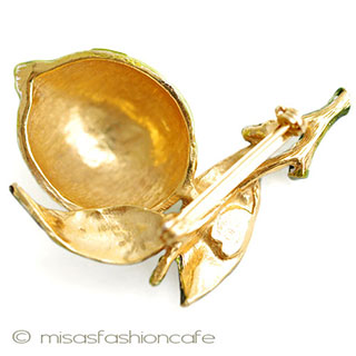 （画像用） Ｏｒｉｇｉｎａｌ　ｂｙ　Ｒｏｂｅｒｔ レモン　ブローチ