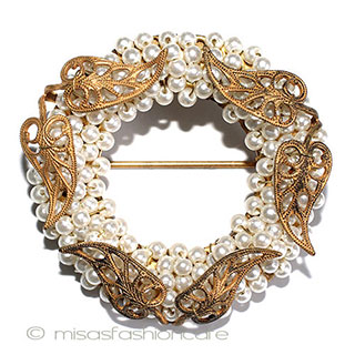 （画像用） ミリアムハスケル Ｈａｓｋｅｌｌパールブローチ