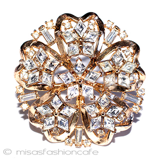 （画像用） Ｔｒｉｆａｒｉ　 トリファリ 星フラワー　ブローチ