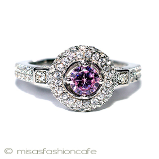 （画像用） サファイア＆トパーズ スターリング925リング