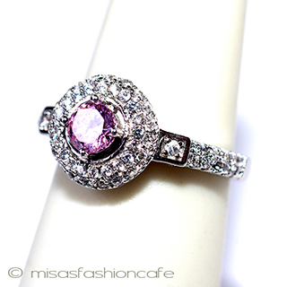 （画像用） サファイア＆トパーズ スターリング925リング