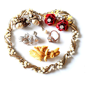 （画像用） コスチュームジュエリー レトロ・セット