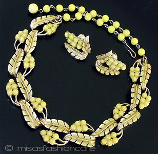 （画像用） Coro コロ 刻印 　イエローフローラル セット