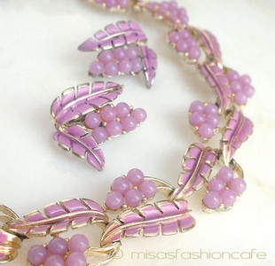 （画像用） Coro コロ 刻印 　ライラックフラワー セット