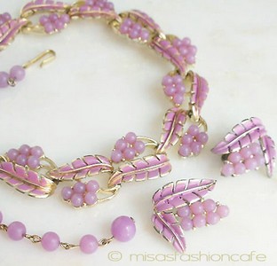 （画像用） Coro コロ 刻印 　ライラックフラワー セット